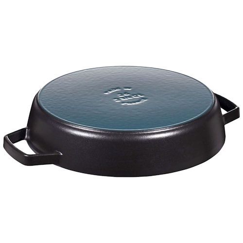 Paellapan met 2 handgrepen Staub