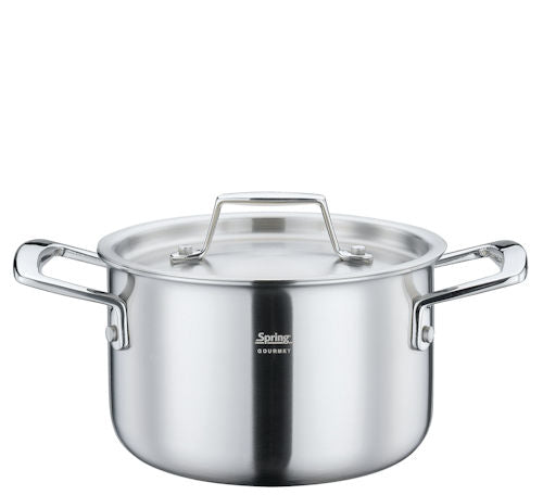 Pannenset 4 dlg Gourmet rvs Spring