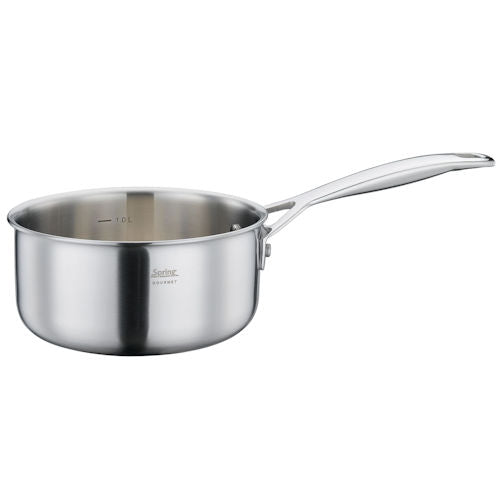 Pannenset 4 dlg Gourmet rvs Spring