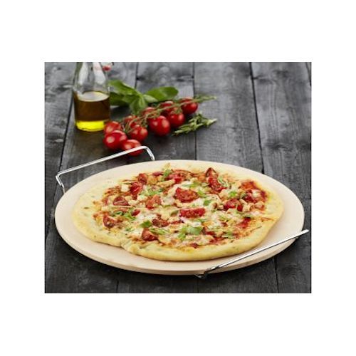 Pizzasteen met houder