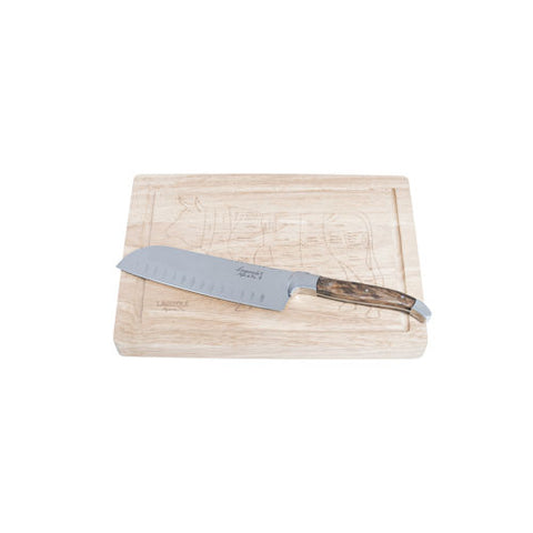 Laguiole Snijplank olijf met santokumes