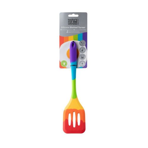 Bakspatel 28 cm regenboog