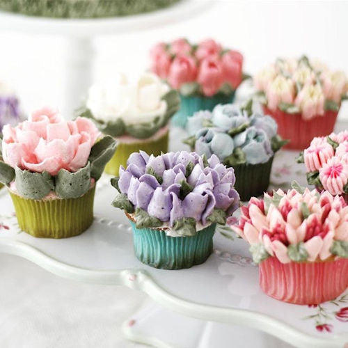 Spuitmondjes bloemen 6 dlg