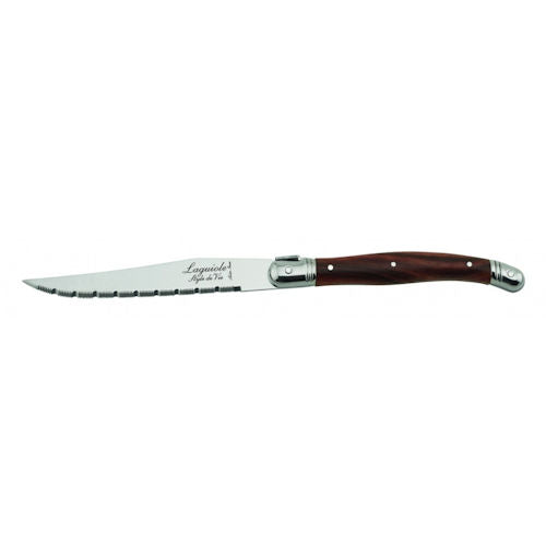 Steakmessen set Premium darkwood