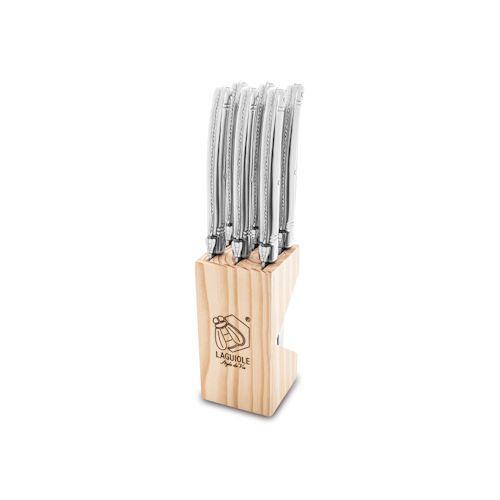 Laguiole steakmessen set Premium RVS