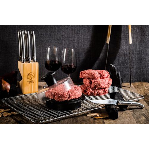 Laguiole steakmessen set Premium RVS