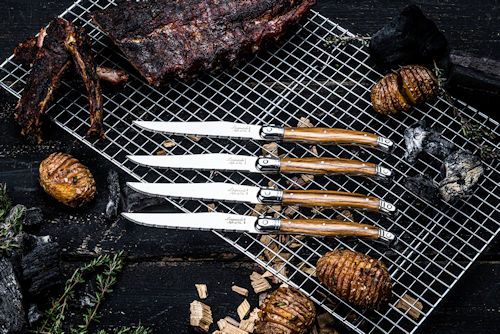 Laguiole steakmessen set Premium wood