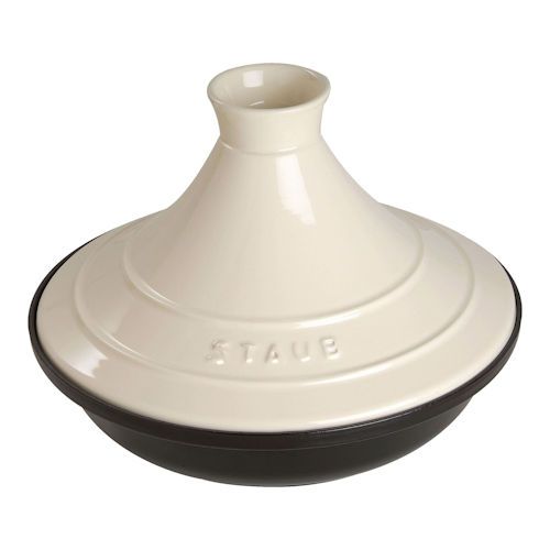 Tajine 28 cm rood of wit Staub