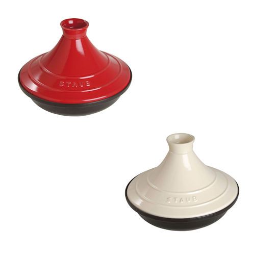 Tajine 28 cm rood of wit Staub