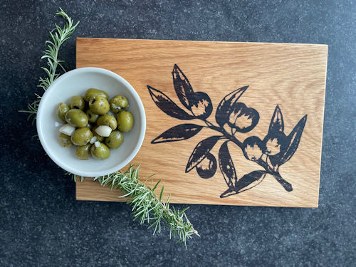 Tapas serveerplank Eikenhout