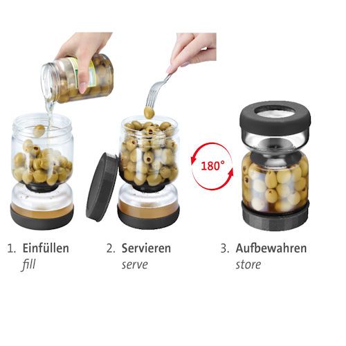 Uitlek pot glas