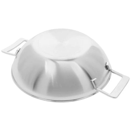 Wok met 2 grepen Industy 30 cm Demeyere