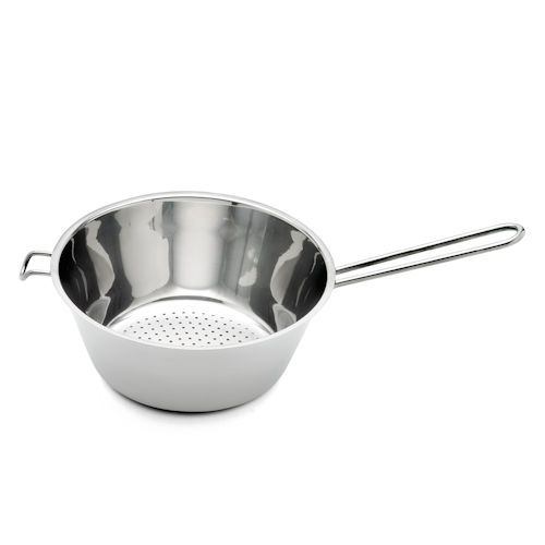 Zeef met steel RVS 22 cm Weis