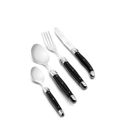 Laguiole  Bestekset Premium zwart 24-Delig 