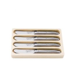 Laguiole botermes 4 dlg RVS