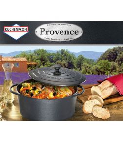 Braadpan zwart ovaal Provence Küchenprofi