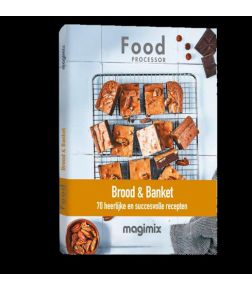 Brood en banket boek voor foodprocessor Magimix