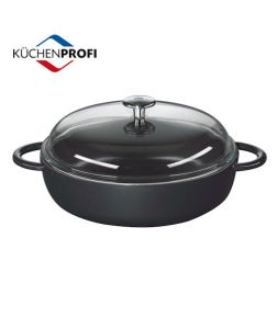 Hapjespan 28 cm Kuchenprofi Provence (zwart)
