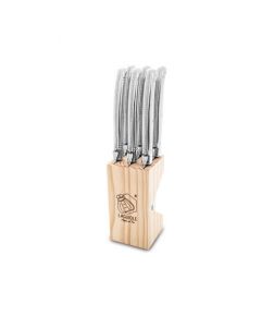 Laguiole steakmessen set Premium RVS