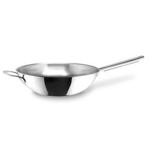 Wok met  steel 30 cm Habonne