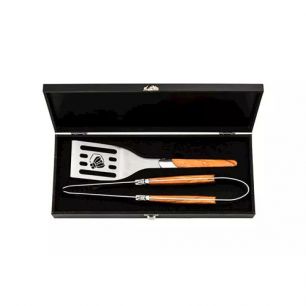 BBQ set olijfhout Laguiole
