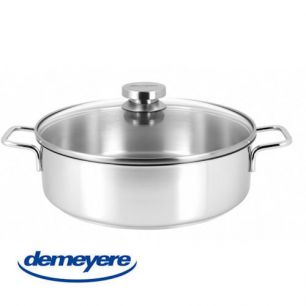 Hapjespan Apollo7 met deksel 28 cm Demeyere