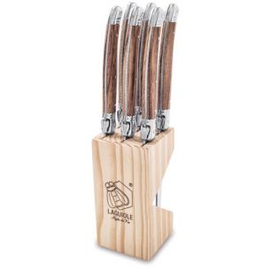 Laguiole steakmessen set Premium wood