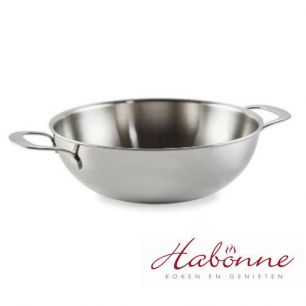 Wok met 2 grepen (24 cm)